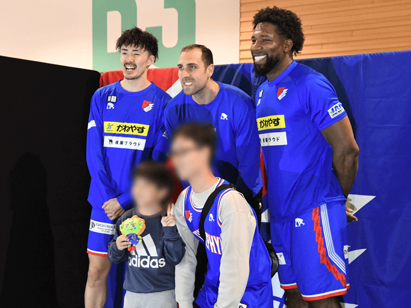 試合終了後撮影会