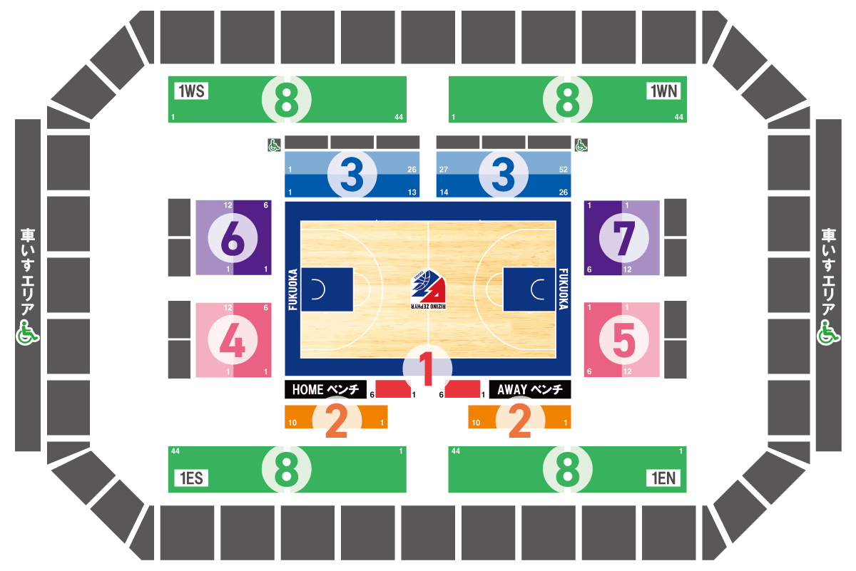 座席図