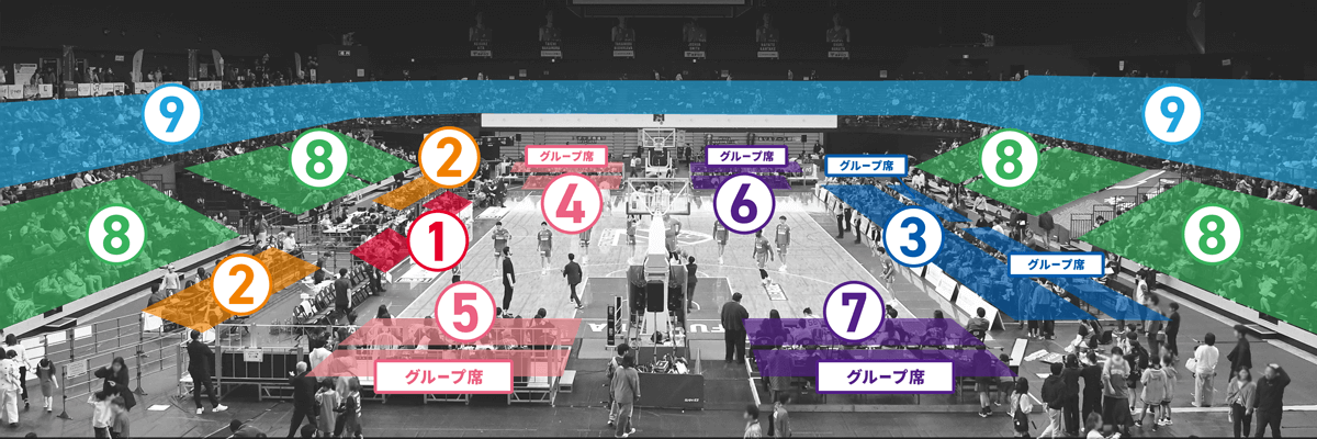 席種・チケット価格 | ライジングゼファー福岡
