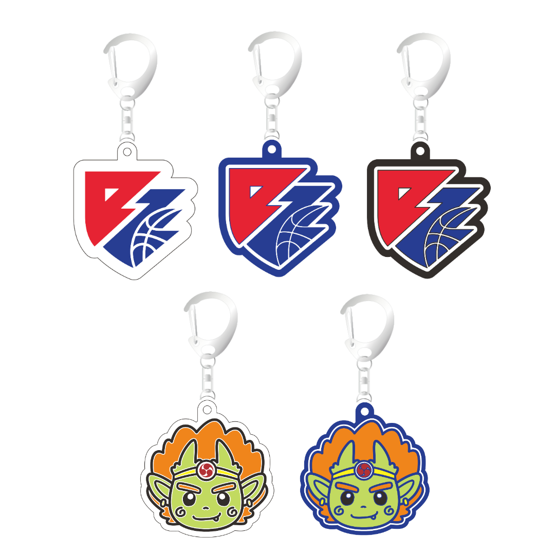 ラバーキーホルダー（ロゴ・神くん）