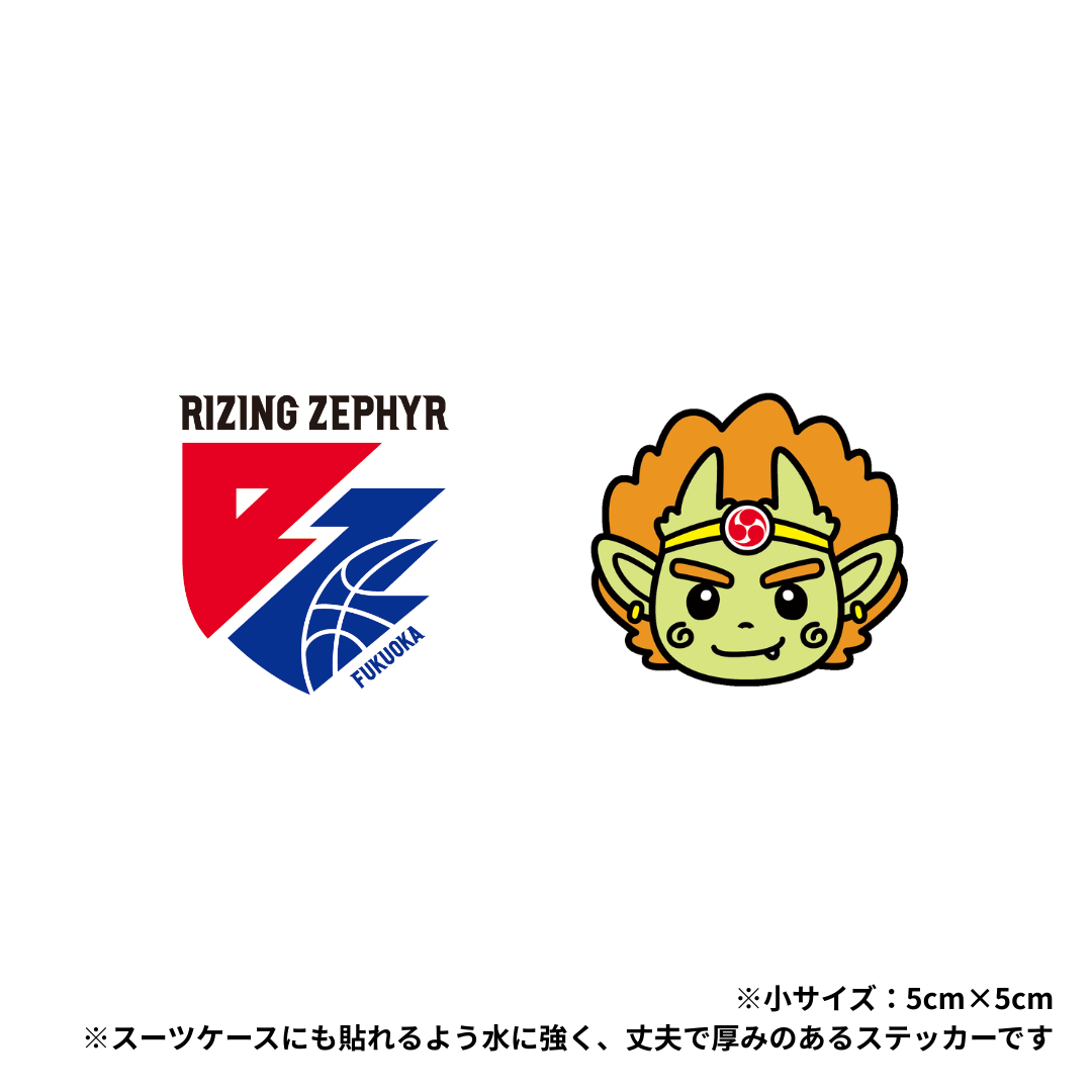 ダイカットステッカー小（ロゴ・神くん）