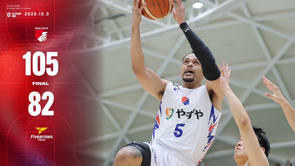 【10/3】B.ONEリーグ 福岡vs.香川（GAME1）